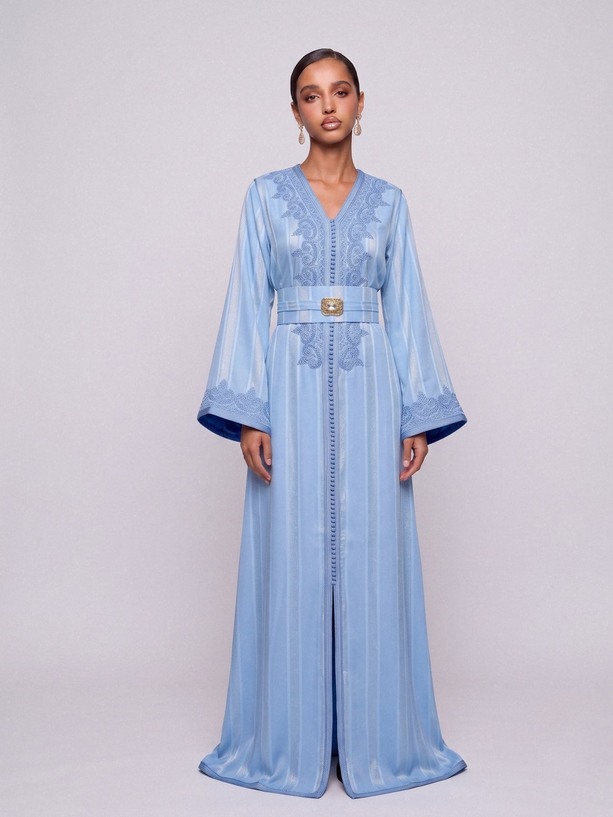 Caftan Jawhara - Baby blue