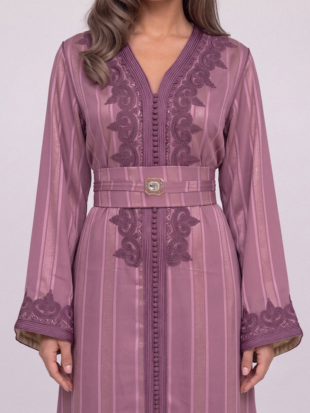 Caftan Jawhara - Powder Pink
