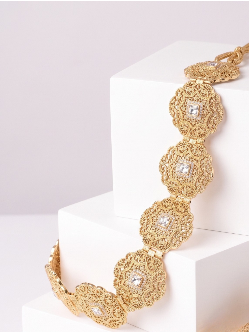 Ceinture Rosace - Crystal