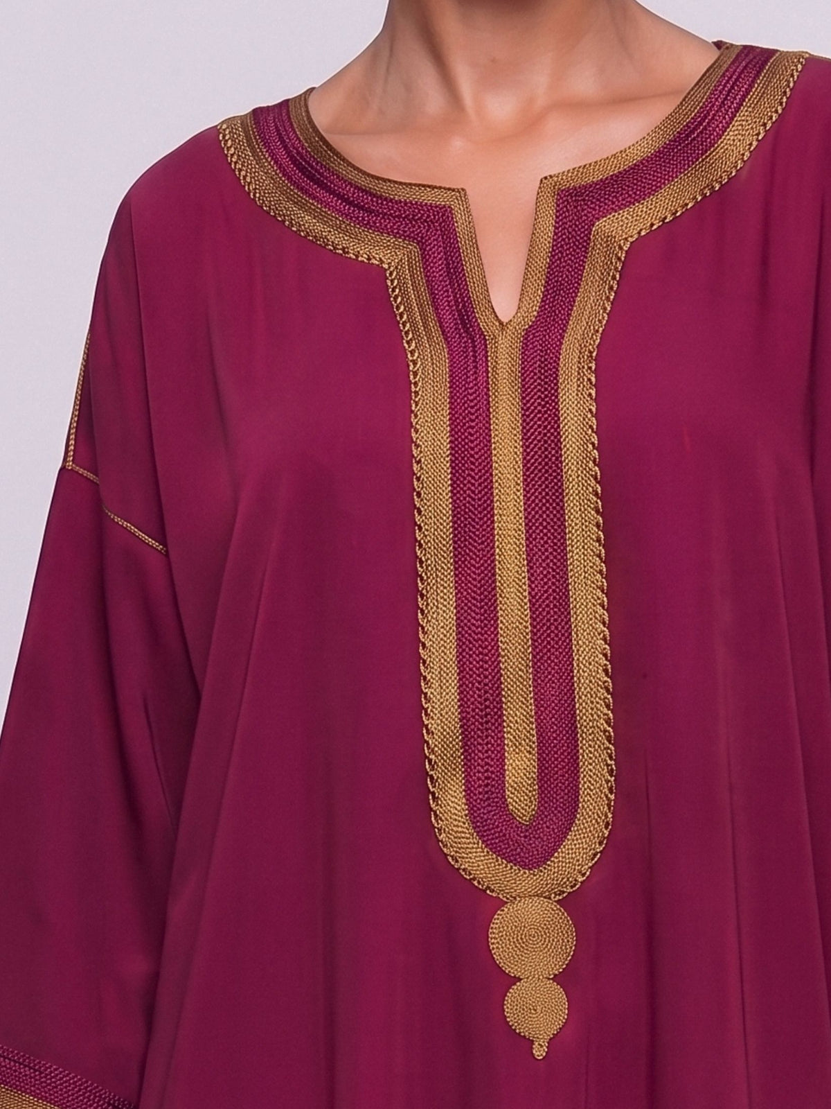Gandoura Dewdrop - Grenat