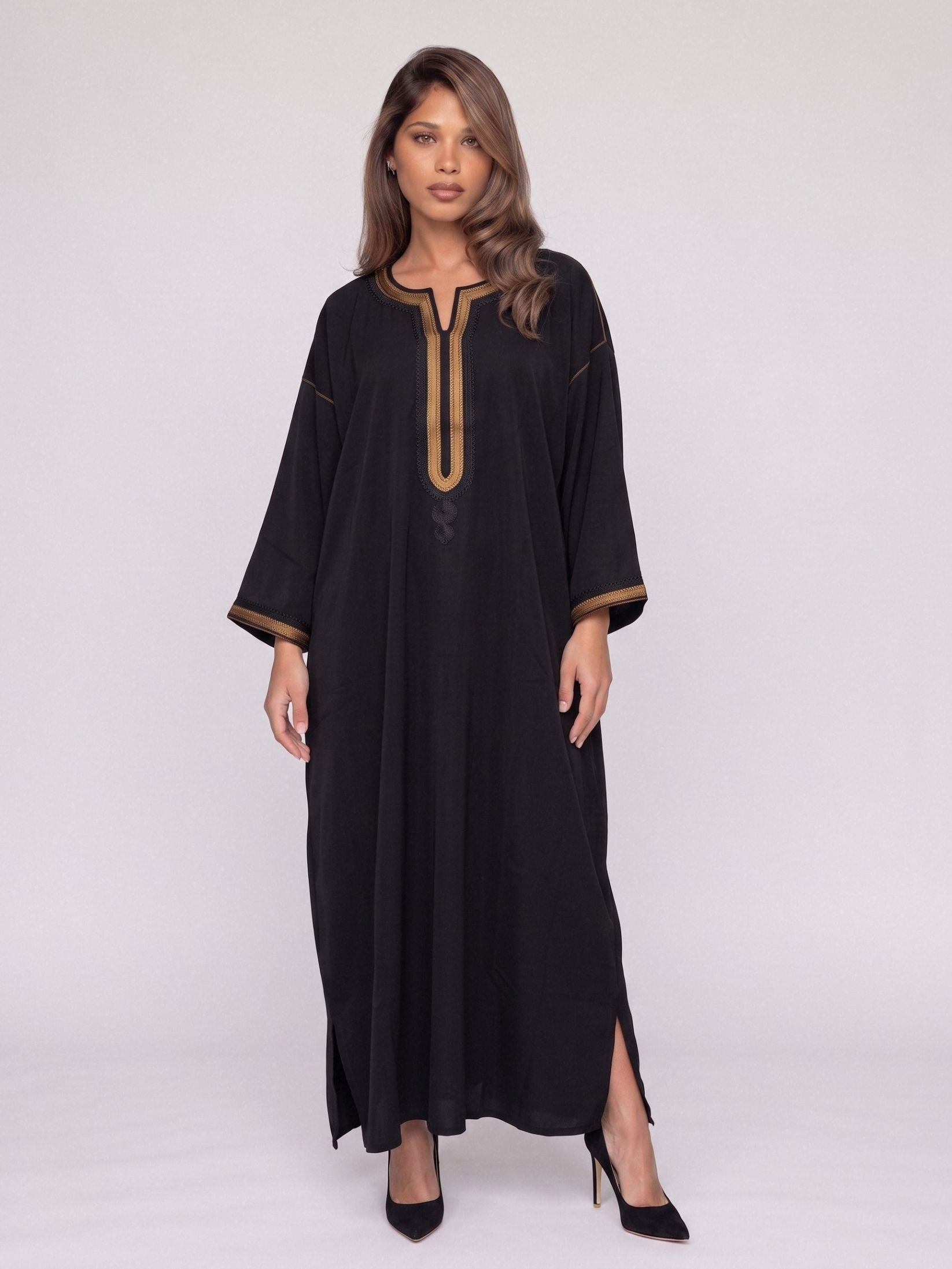Gandoura Dewdrop - Noir