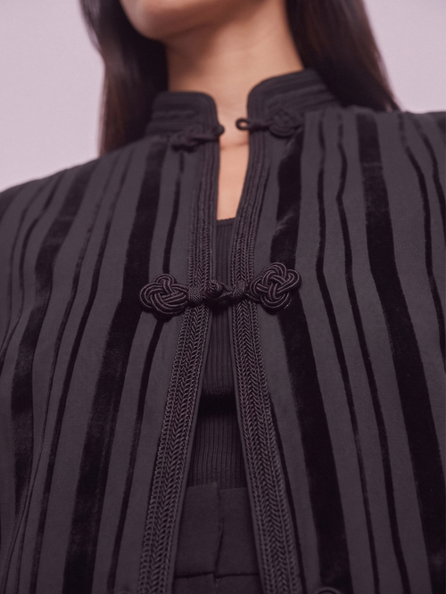 Blazer Beldi - Black Velvet