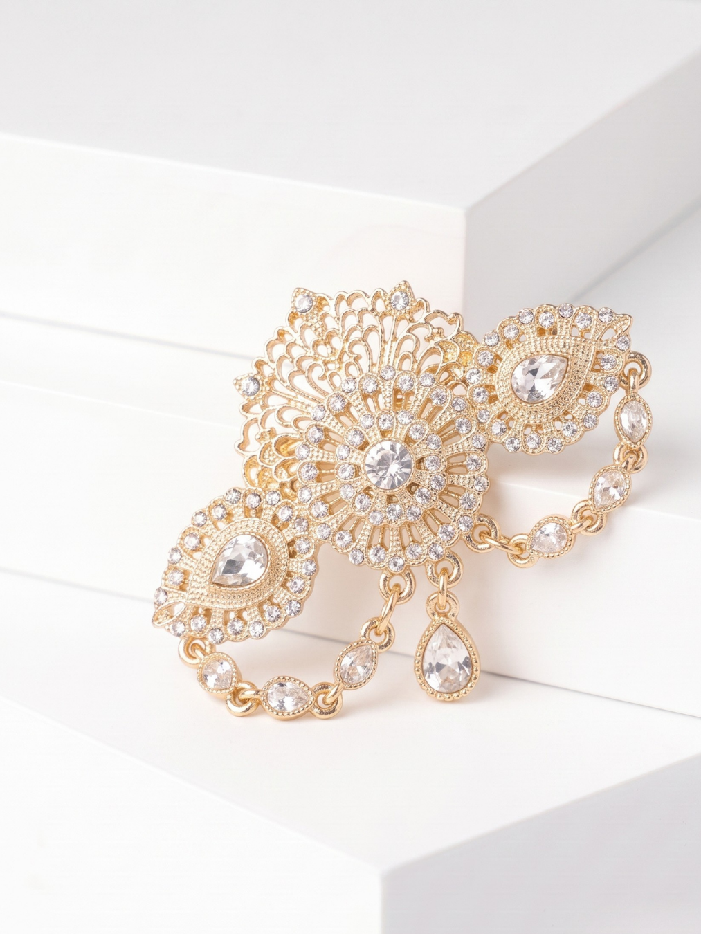 Broche Taj - Crystal